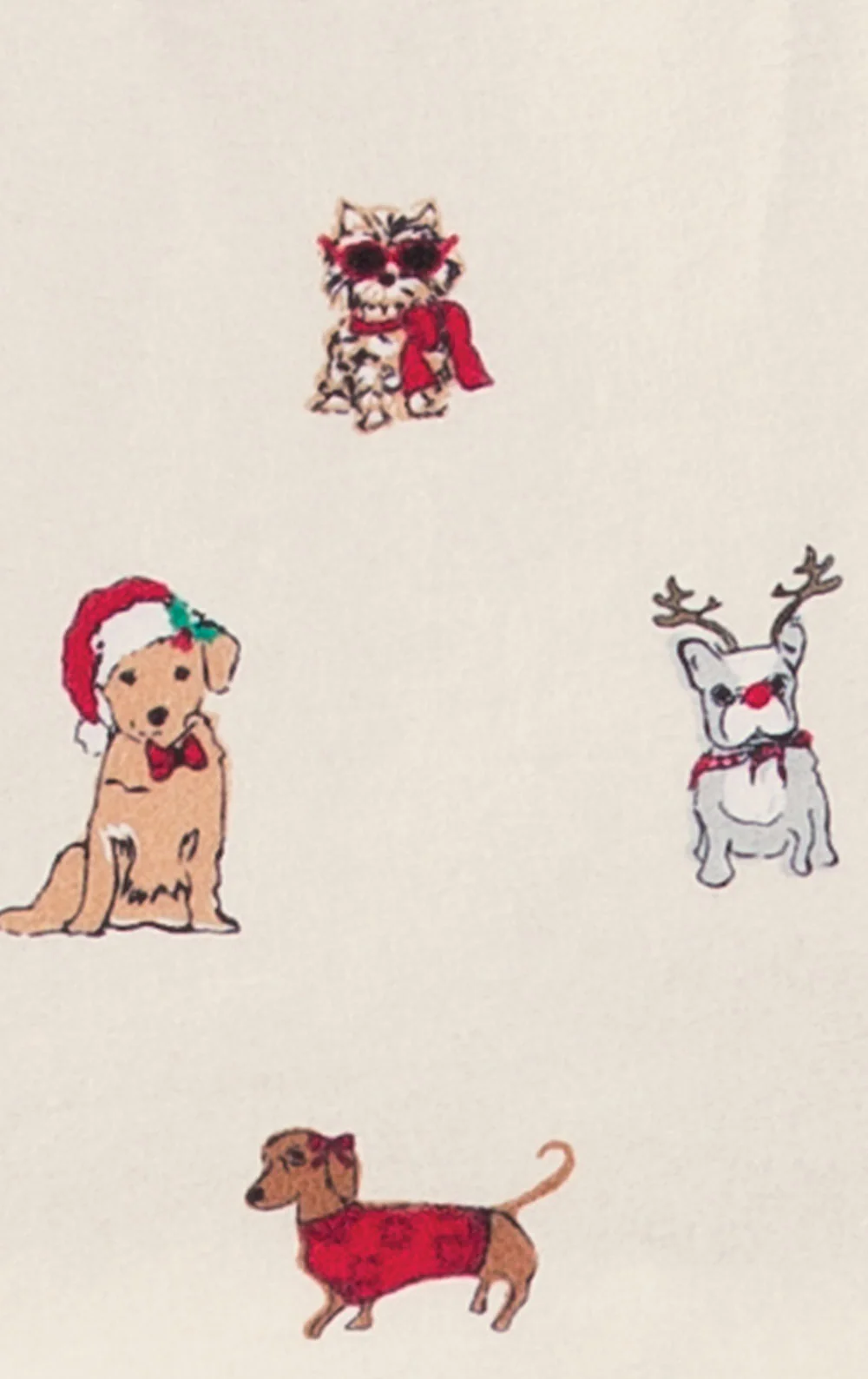 Christmas Dogs Flannel Matching Pet & Owner Pajamas